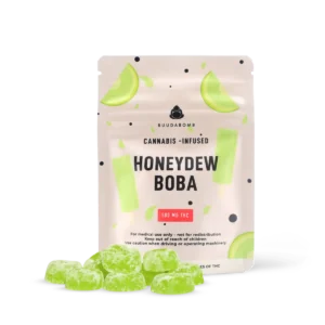 Buudabomb – Honeydew Boba Gummies