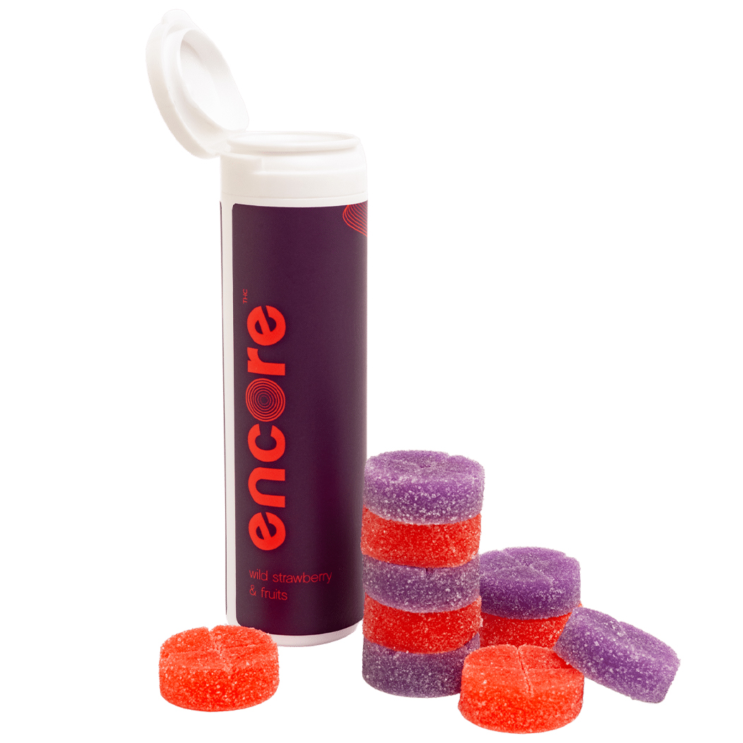 Encore THC Edibles – Wild Strawberry & Fruits